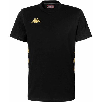 T-Shirt Noir Giovo de Kappa - Haut pour Homme T-Shirt Noir Giovo de Kappa - Haut pour Homme