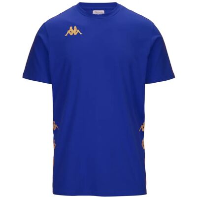 Camiseta Kappa Giovo Blue Sapphire - Homem Camiseta Kappa Giovo Blue Sapphire - Homem
