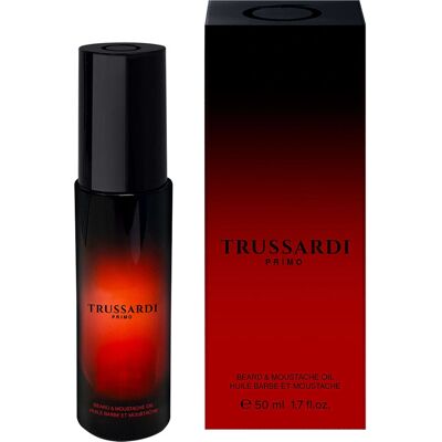 Olio barba Trussardi Primo - Brillantezza naturale, Leggero, 50ml Olio barba Trussardi Primo - Brillantezza naturale, Leggero, 50ml
