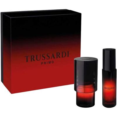 Coffret de Parfums pour Hommes Trussardi Primo - Fougere, Noir, Recyclable Coffret de Parfums pour Hommes Trussardi Primo - Fougere, Noir, Recyclable