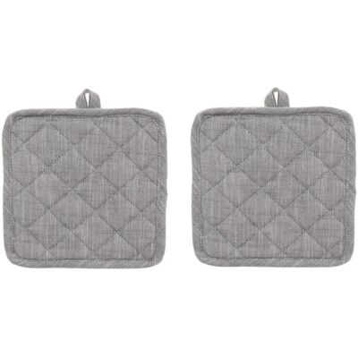 Coincasa - 000495322 - Γκρι - 18x18 cm - Trivet set Coincasa - 000495322 - Γκρι - 18x18 cm - Trivet set