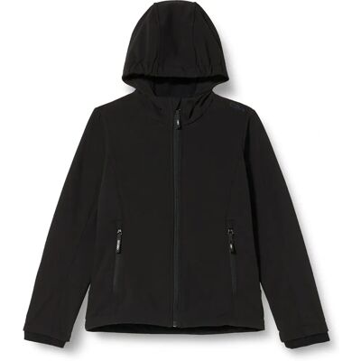 CMP Kids Softshell Jacket - Black - Windproof, Waterproof, Fleece Lined - Kids' Outdoor Wear CMP Kids Softshell Jacket - Black - Windproof, Waterproof, Fleece Lined - Kids' Outdoor Wear