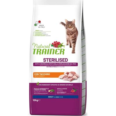 Nova Food Trainer Gatto Volwassen Sterilisatie 10 Kg - Kattenvoeding Nova Food Trainer Gatto Volwassen Sterilisatie 10 Kg - Kattenvoeding