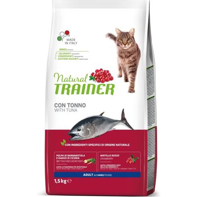 Natural Trainer Volwassen Kattenvoer met Tonijn Natural Trainer Volwassen Kattenvoer met Tonijn