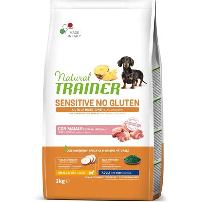 Natural Trainer Porc Sensitive Sans Gluten Nourriture pour Petits Chiens Natural Trainer Porc Sensitive Sans Gluten Nourriture pour Petits Chiens