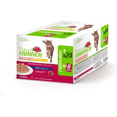 Natural Trainer Multi Pack voor Volwassen Katten - Complete Kattenvoeding Natural Trainer Multi Pack voor Volwassen Katten - Complete Kattenvoeding