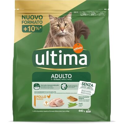 Ultima Cibo per Gatti Pollo Riso 440G Ultima Cibo per Gatti Pollo Riso 440G