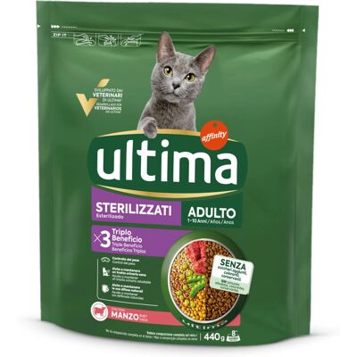 Affinity - Ultima - Beef - 440g - Nourriture sèche pour chats - Publicité Affinity - Ultima - Beef - 440g - Nourriture sèche pour chats - Publicité