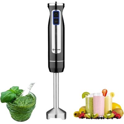 BEHOME Merülő mixer - 800W, Rozsdamentes acél, 8 sebesség BEHOME Merülő mixer - 800W, Rozsdamentes acél, 8 sebesség