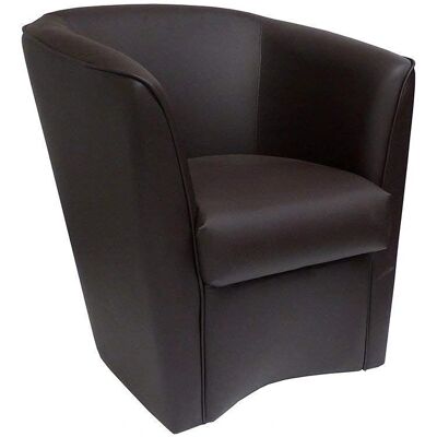 Fauteuil en écopelle Valentina de Liberoshopping - Armchair - Publicité Fauteuil en écopelle Valentina de Liberoshopping - Armchair - Publicité