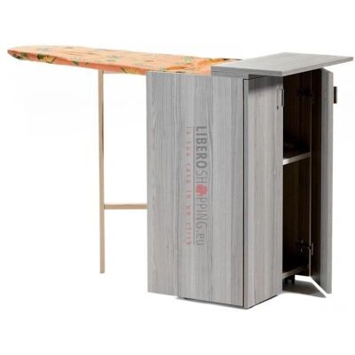 JOLLY - 2 ante - Larice Grigio - Ironing board cabinet JOLLY - 2 ante - Larice Grigio - Ironing board cabinet