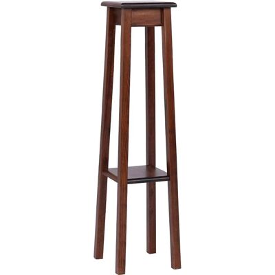 LIBEROSHOPPING - Colonna portavaso legno noce H97 - Colonna decorativa LIBEROSHOPPING - Colonna portavaso legno noce H97 - Colonna decorativa