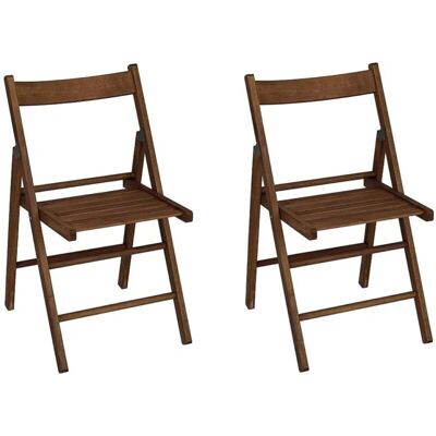 LIBEROSHOPPING - sedia pieghevole in legno noce - Noce - Faggio - Sedia LIBEROSHOPPING - sedia pieghevole in legno noce - Noce - Faggio - Sedia