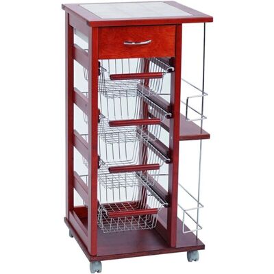 LIBEROSHOPPING - Carrello - Cerise - Publicité LIBEROSHOPPING - Carrello - Cerise - Publicité
