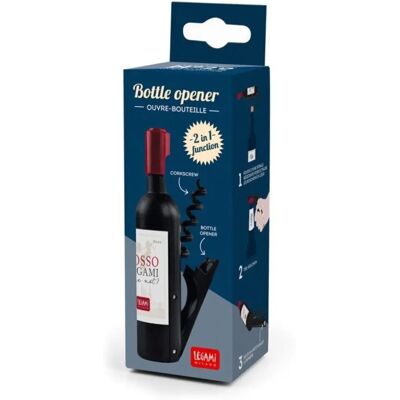 Legami Flessenopener - Magnetische Kurkentrekker, Rood Legami Flessenopener - Magnetische Kurkentrekker, Rood