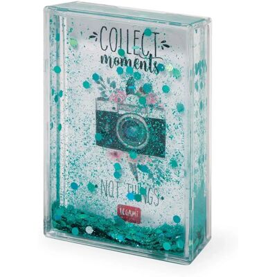 Legami GPF0001 Mini Glitzer-Fotorahmen - Collect Moments Legami GPF0001 Mini Glitzer-Fotorahmen - Collect Moments