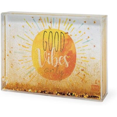 Cadre Photo Jaune avec Paillettes - Moyen - Cadre avec Glitter Cadre Photo Jaune avec Paillettes - Moyen - Cadre avec Glitter