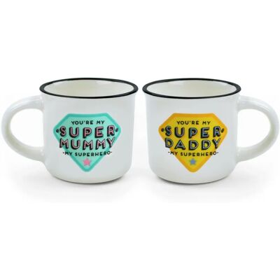 Legami Espresso Tassen Set - Bone China 2 stück Legami Espresso Tassen Set - Bone China 2 stück