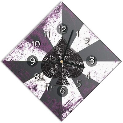 MARELI - Laminado Opaco 42 - Acabado mate - 42x42 cm - Reloj de pared MARELI - Laminado Opaco 42 - Acabado mate - 42x42 cm - Reloj de pared