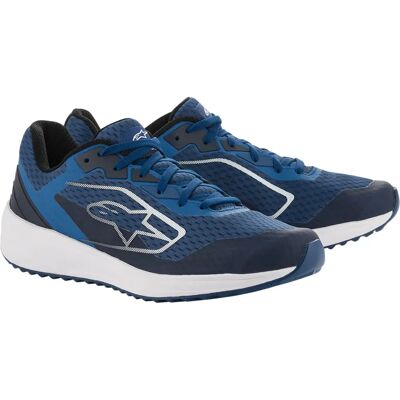Scarpe da moto Alpinestars Meta Road - Blu e Bianco - Comfort e Aderenza Scarpe da moto Alpinestars Meta Road - Blu e Bianco - Comfort e Aderenza