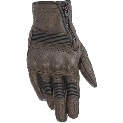 Gants en Cuir Rayburn V2 d'Alpinestars - Gants Moto - Publicité Gants en Cuir Rayburn V2 d'Alpinestars - Gants Moto - Publicité