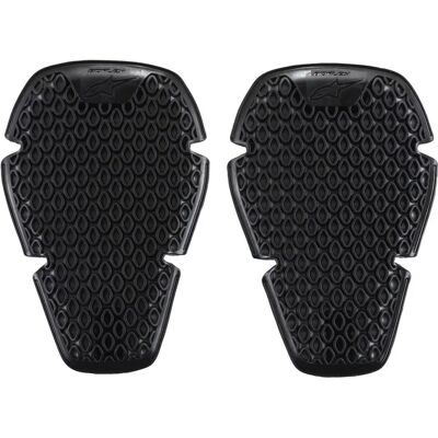 Protettori ginocchia Bioflex di Alpinestars - Livello 1, Nero, L Protettori ginocchia Bioflex di Alpinestars - Livello 1, Nero, L