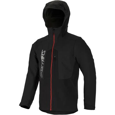 Giacca moto in softshell Alpinestars Nevada - Nero, Rosso, Leggera, Impermeabile Giacca moto in softshell Alpinestars Nevada - Nero, Rosso, Leggera, Impermeabile