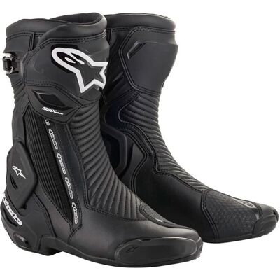 Stivali Moto Alpinestars Smx Plus V2 - Nero, Rosso, Giallo - Unisex Stivali Moto Alpinestars Smx Plus V2 - Nero, Rosso, Giallo - Unisex