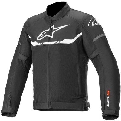 Giacca Moto in Tessuto T-SPS Air Alpinestars - Nero e rosso fluo - S Giacca Moto in Tessuto T-SPS Air Alpinestars - Nero e rosso fluo - S