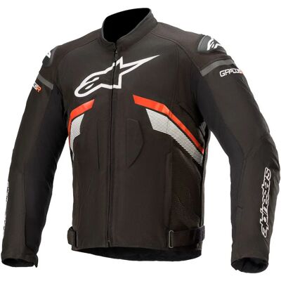 Giacca tessile da moto Alpinestars T-GP Plus V3 - Nero Bianco Rosso - Giacca da moto Giacca tessile da moto Alpinestars T-GP Plus V3 - Nero Bianco Rosso - Giacca da moto