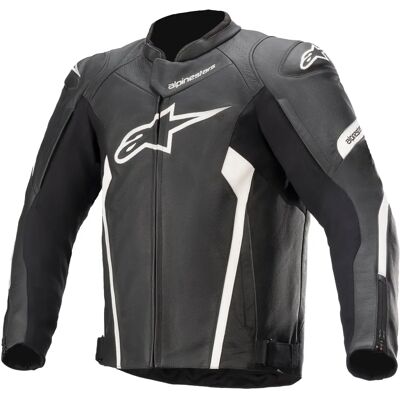Alpinestars Motorcycle Leather Jacket - Impact-Protection, Ventilation, Adjustable Fit Alpinestars Motorcycle Leather Jacket - Impact-Protection, Ventilation, Adjustable Fit