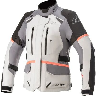 Chaqueta de Moto Alpinestars 3217521-9193-L - Mujer, Negra, Coral, Gris - Chaqueta de motocicleta Chaqueta de Moto Alpinestars 3217521-9193-L - Mujer, Negra, Coral, Gris - Chaqueta de motocicleta