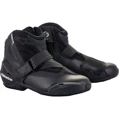 Alpinestars Stella SMX-1 R V2 Vented Zapatos de motocicleta para mujer - Negro (40) - Botas de moto para mujer Alpinestars Stella SMX-1 R V2 Vented Zapatos de motocicleta para mujer - Negro (40) - Botas de moto para mujer