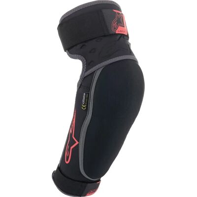 Alpinestars Vector Protector de codo - Negro/Rojo - S/M - Unisex Alpinestars Vector Protector de codo - Negro/Rojo - S/M - Unisex