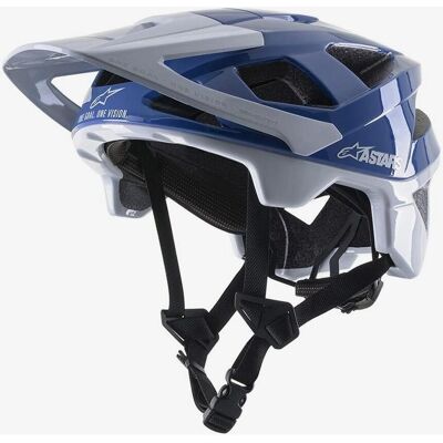 Casco de Bicicleta Alpinestars Vector Pro A1 - Gris Azul - S Casco de Bicicleta Alpinestars Vector Pro A1 - Gris Azul - S