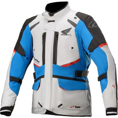 Chaqueta Alpinestars Honda Andes V3 Drystar - gris hielo/azul/rojo brillante Chaqueta Alpinestars Honda Andes V3 Drystar - gris hielo/azul/rojo brillante