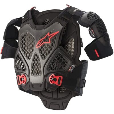 Protezione torace Alpinestars A-6 - Livello 2, spalle rimovibili Protezione torace Alpinestars A-6 - Livello 2, spalle rimovibili