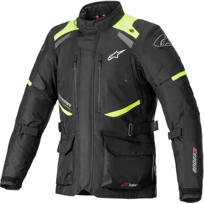 Chaqueta textil de motocicleta Alpinestars Andes V3 Drystar - Negro / Amarillo fluorescente Chaqueta textil de motocicleta Alpinestars Andes V3 Drystar - Negro / Amarillo fluorescente