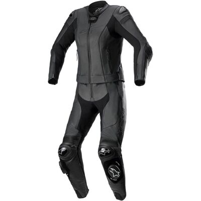 Traje de cuero de dos piezas Stella Missile V2 para mujeres - Traje de carrera de moto Traje de cuero de dos piezas Stella Missile V2 para mujeres - Traje de carrera de moto