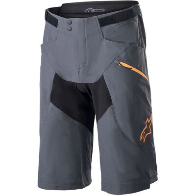 Short da bici Drop 6 di Alpinestars - Grigio - Pantaloni da bicicletta Short da bici Drop 6 di Alpinestars - Grigio - Pantaloni da bicicletta
