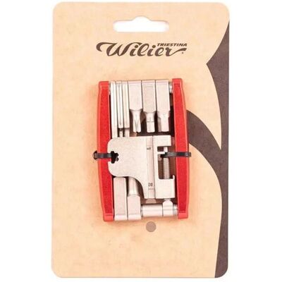WILIER - 16-in-1 Alloy Multi Tool - Rosso - Multi-tool WILIER - 16-in-1 Alloy Multi Tool - Rosso - Multi-tool
