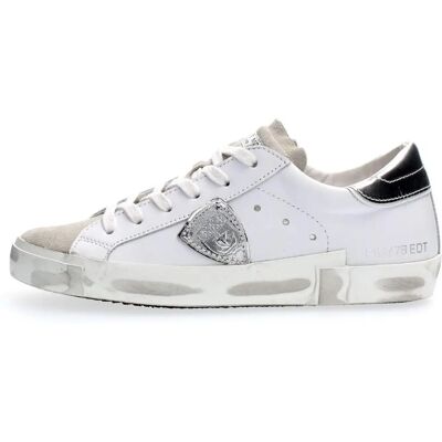 Philippe Model PRSX Baskets Blanc Femme - Baskets - Publicité Philippe Model PRSX Baskets Blanc Femme - Baskets - Publicité