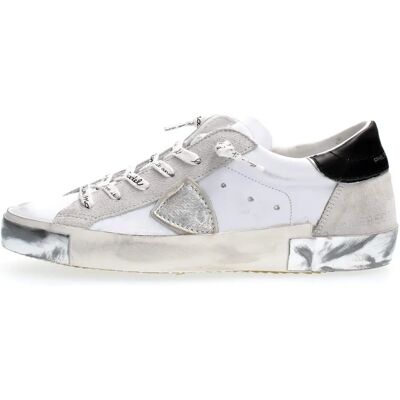 Baskets Philippe Model Basses - Femme - Gris - Sneakers - Publicité Baskets Philippe Model Basses - Femme - Gris - Sneakers - Publicité