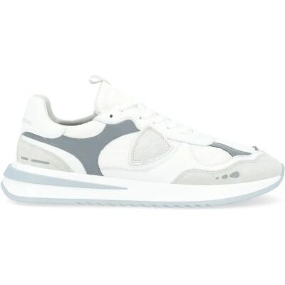 Philippe Model Olympique Low Weiß Grau Sneaker - Low-Top Turnschuhe Philippe Model Olympique Low Weiß Grau Sneaker - Low-Top Turnschuhe