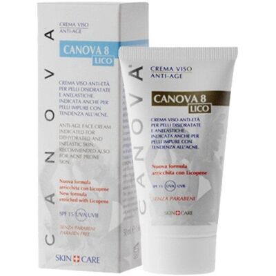 Crema Viso Canova 8 Glyco - Anti-Age, Idratante, 50ml Crema Viso Canova 8 Glyco - Anti-Age, Idratante, 50ml