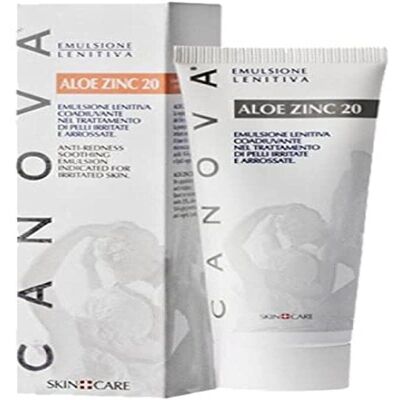 Canova Aloe Zinc 20 - Emulsione Lenitiva per Pelle Irritata Canova Aloe Zinc 20 - Emulsione Lenitiva per Pelle Irritata
