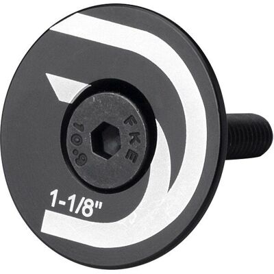 Deda Elementi M6 Schraube Flat Top Cap - Schwarz - 1 1/8" Fahrradkopf Deda Elementi M6 Schraube Flat Top Cap - Schwarz - 1 1/8" Fahrradkopf