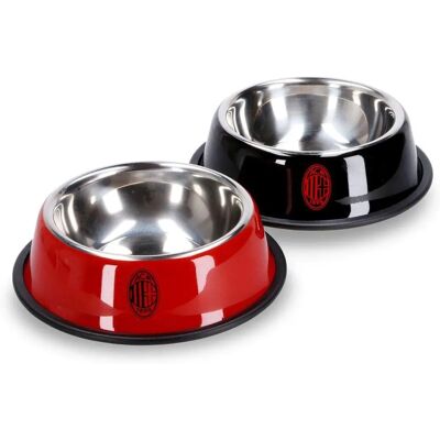 Bol pour animaux AC Milan Acier Inoxydable - Logo - 26cm - 500ml Bol pour animaux AC Milan Acier Inoxydable - Logo - 26cm - 500ml