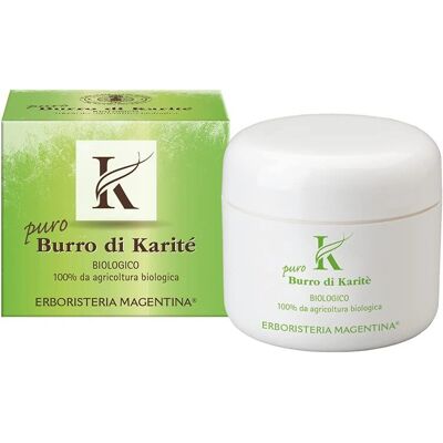 Burro di karitè biologico Erboristeria Magentina - 50ml - Cura della pelle Burro di karitè biologico Erboristeria Magentina - 50ml - Cura della pelle
