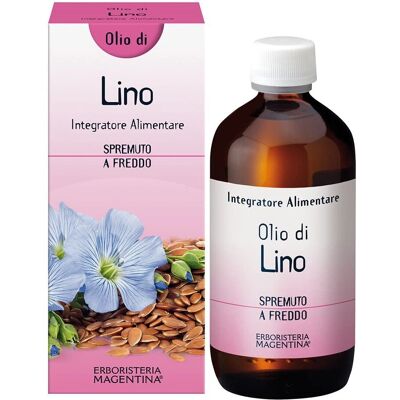 Erboristeria Magentina Srl Olio di Lino - Supporto ai Lipidi - 250ml Erboristeria Magentina Srl Olio di Lino - Supporto ai Lipidi - 250ml